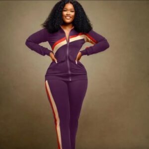 Women's 2-Piece Jogger Tracksuit Set