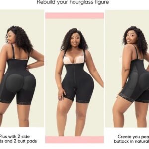 Sculpting Bodysuit with Instant Booty & Hip Pads